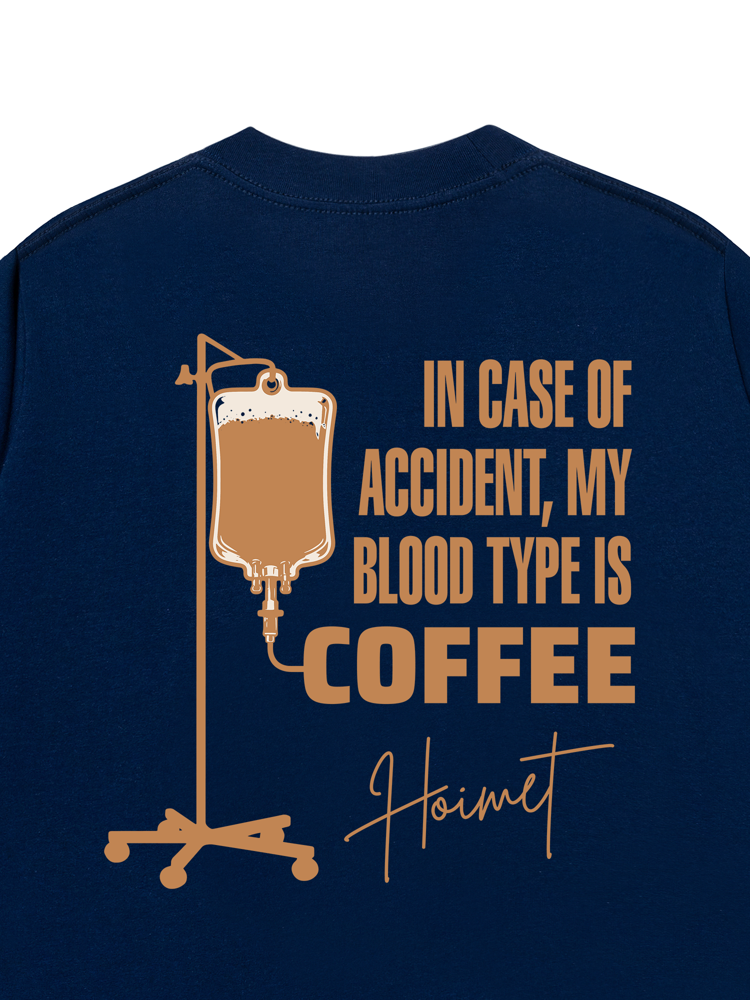 Áo Thun Relaxed Fit Blood Type Is Coffee