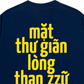 Áo Thun Relaxed Fit Mặt Thư Giãn