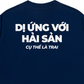 Áo Thun Relaxed Fit Dị Ứng Với Hải Sản