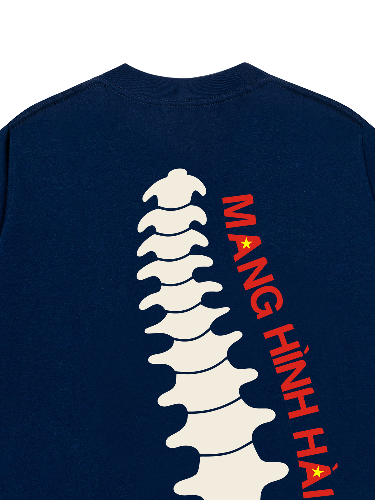 Áo Thun Relaxed Fit Mang Hình Hài Đất Nước