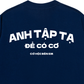 Áo Thun Relaxed Fit Anh Tập Tạ