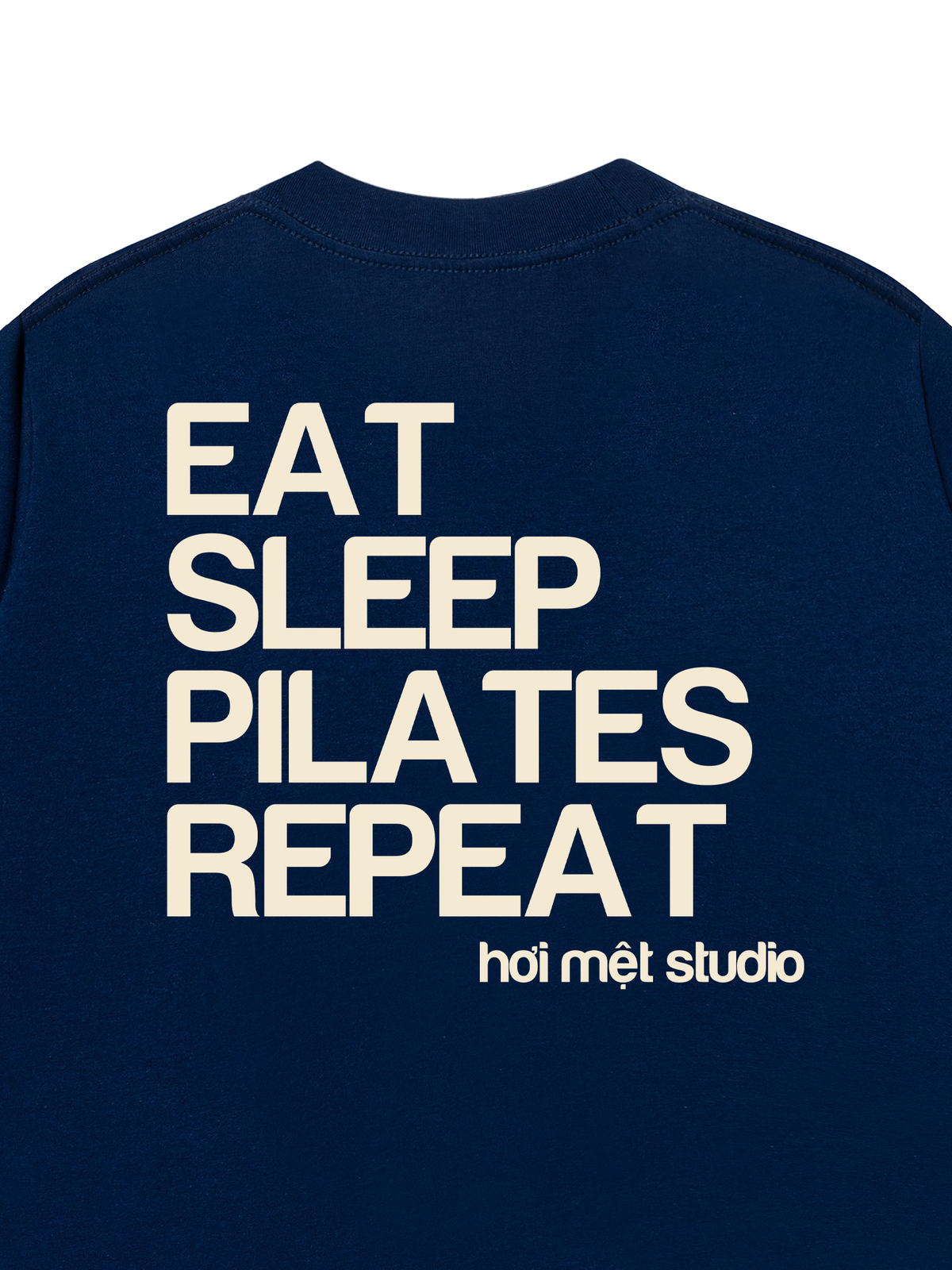 Áo Thun Relaxed Fit Eat Sleep Pilates Repeat