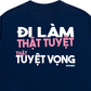 Áo Thun Relaxed Fit Đi Làm Thật Tuyệt