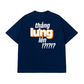 Áo Thun Relaxed Fit Thẳng Lưng Lên
