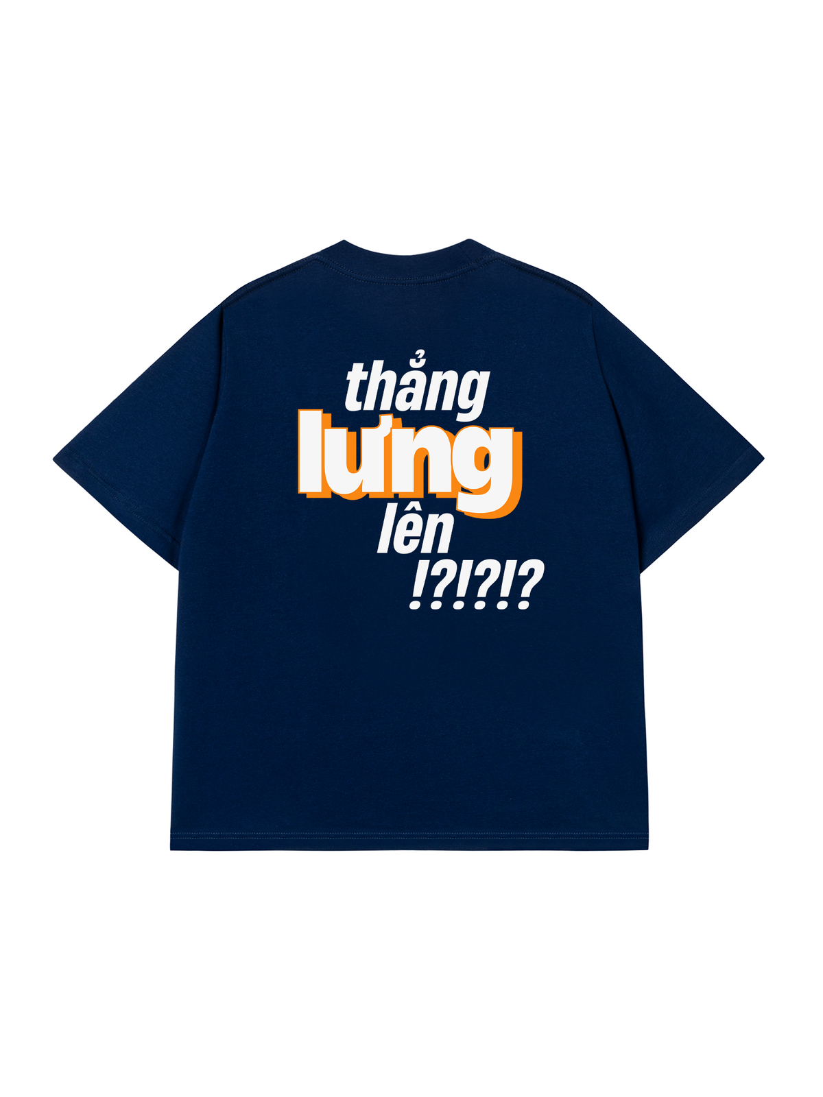 Áo Thun Relaxed Fit Thẳng Lưng Lên
