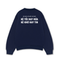 Áo Sweater Nỉ Hai Da Kẻ Mày Kẻ Mắt Kẻ Môi