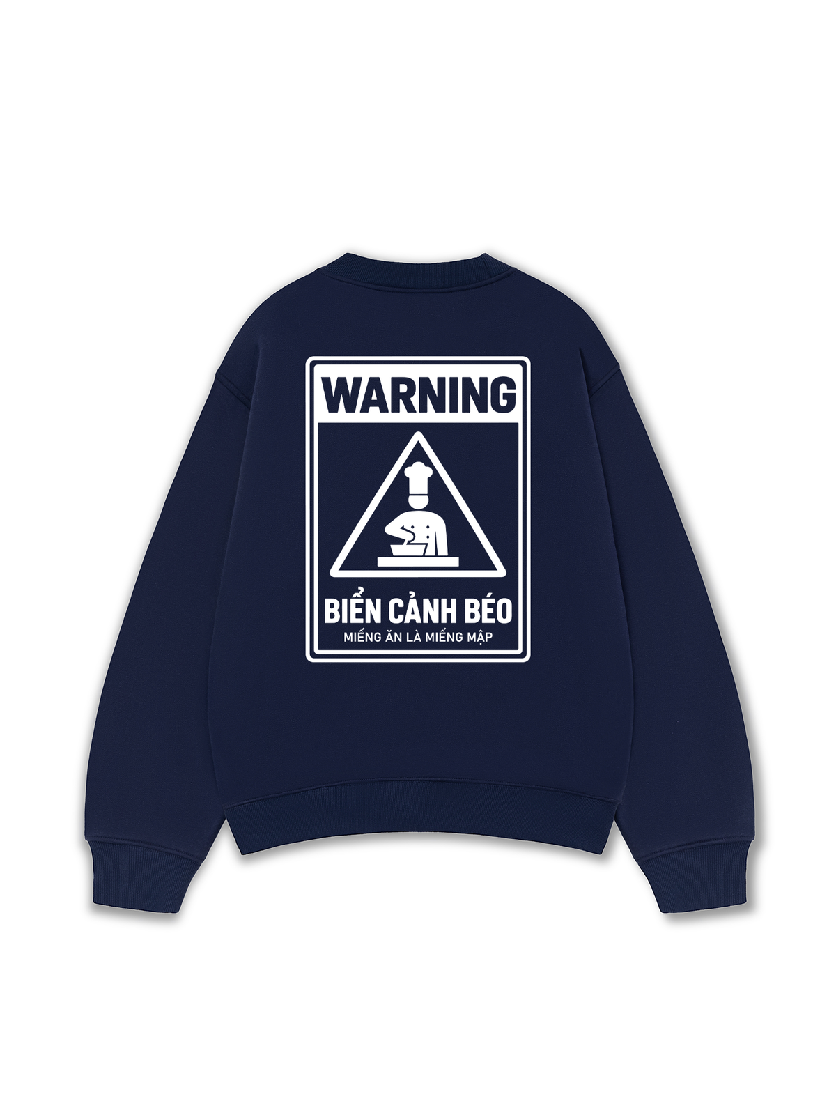 Áo Sweater Nỉ Hai Da Biển Cảnh Béo