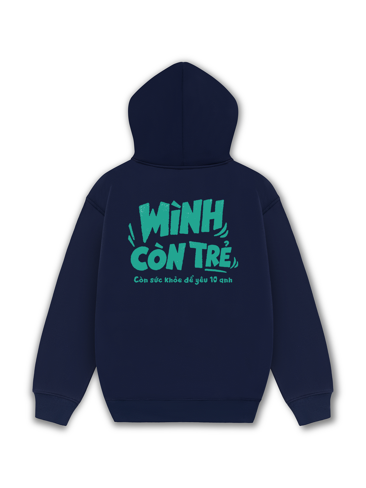 Áo Hoodie Nỉ Hai Da Mình Còn Trẻ