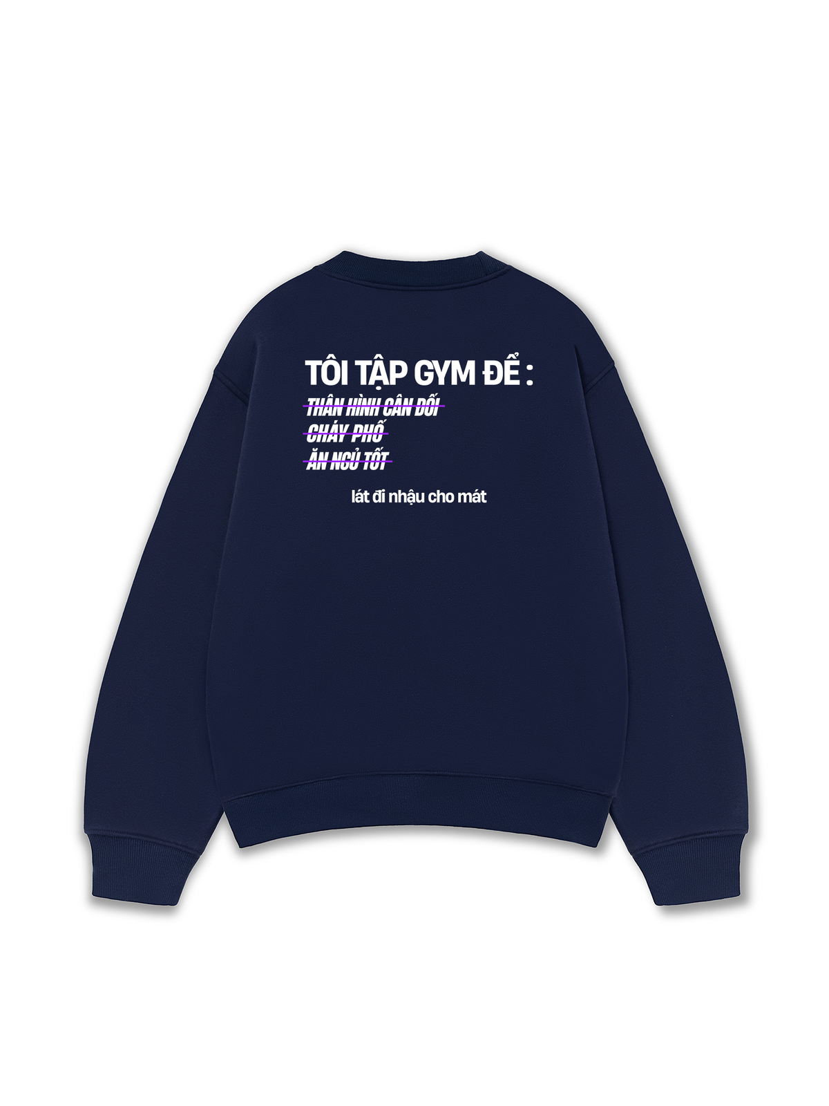 Áo Sweater Nỉ Hai Da Lý Do Đi Tập 2
