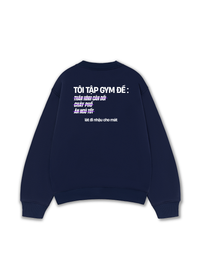 Áo Sweater Nỉ Hai Da Lý Do Đi Tập 2