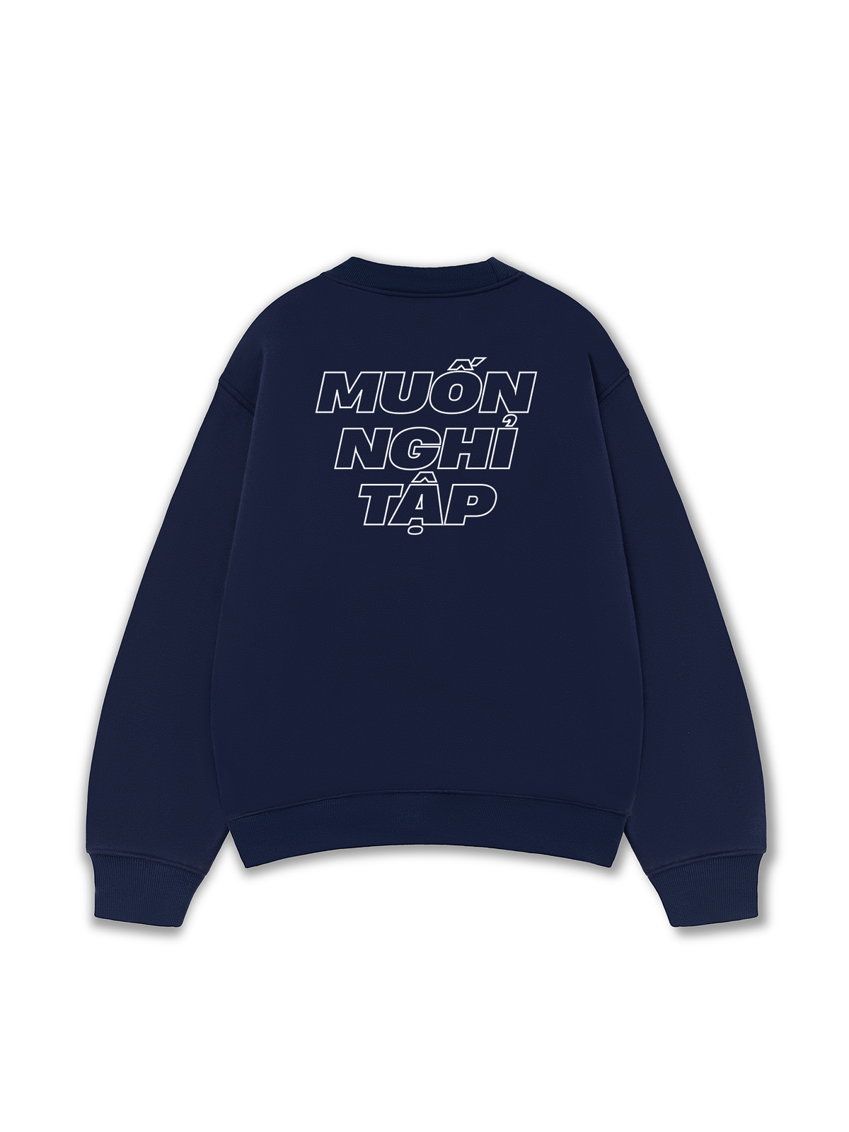 Áo Sweater Nỉ Hai Da Muốn Nghỉ Tập Tạ