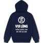 Áo Hoodie Nỉ Hai Da Vui Lòng Không Hoảng Loạn Khi Thấy Gái Xinh