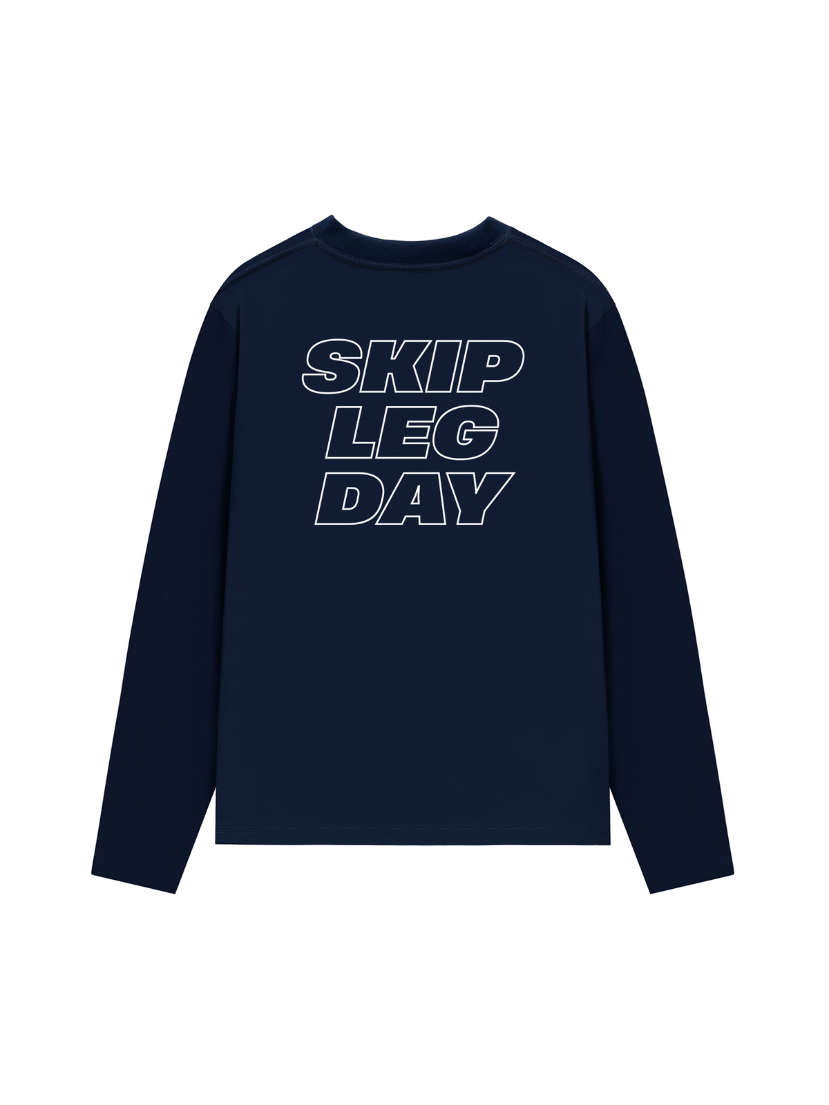 Áo Dài Tay Skip Leg Day