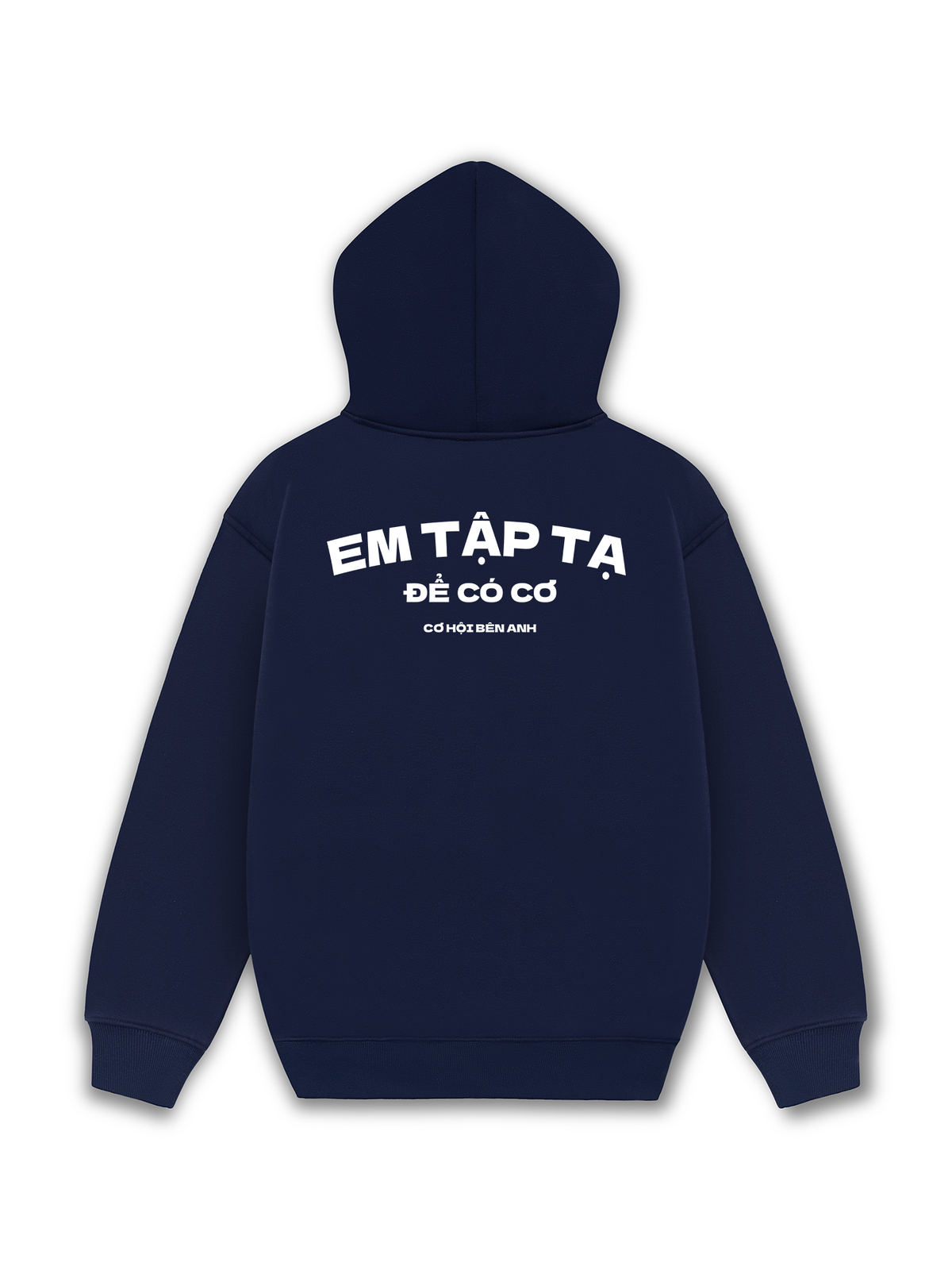 Áo Hoodie Nỉ Hai Da Em Tập Tạ