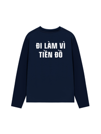 Áo Dài Tay Đi Làm Vì Tiền Đồ