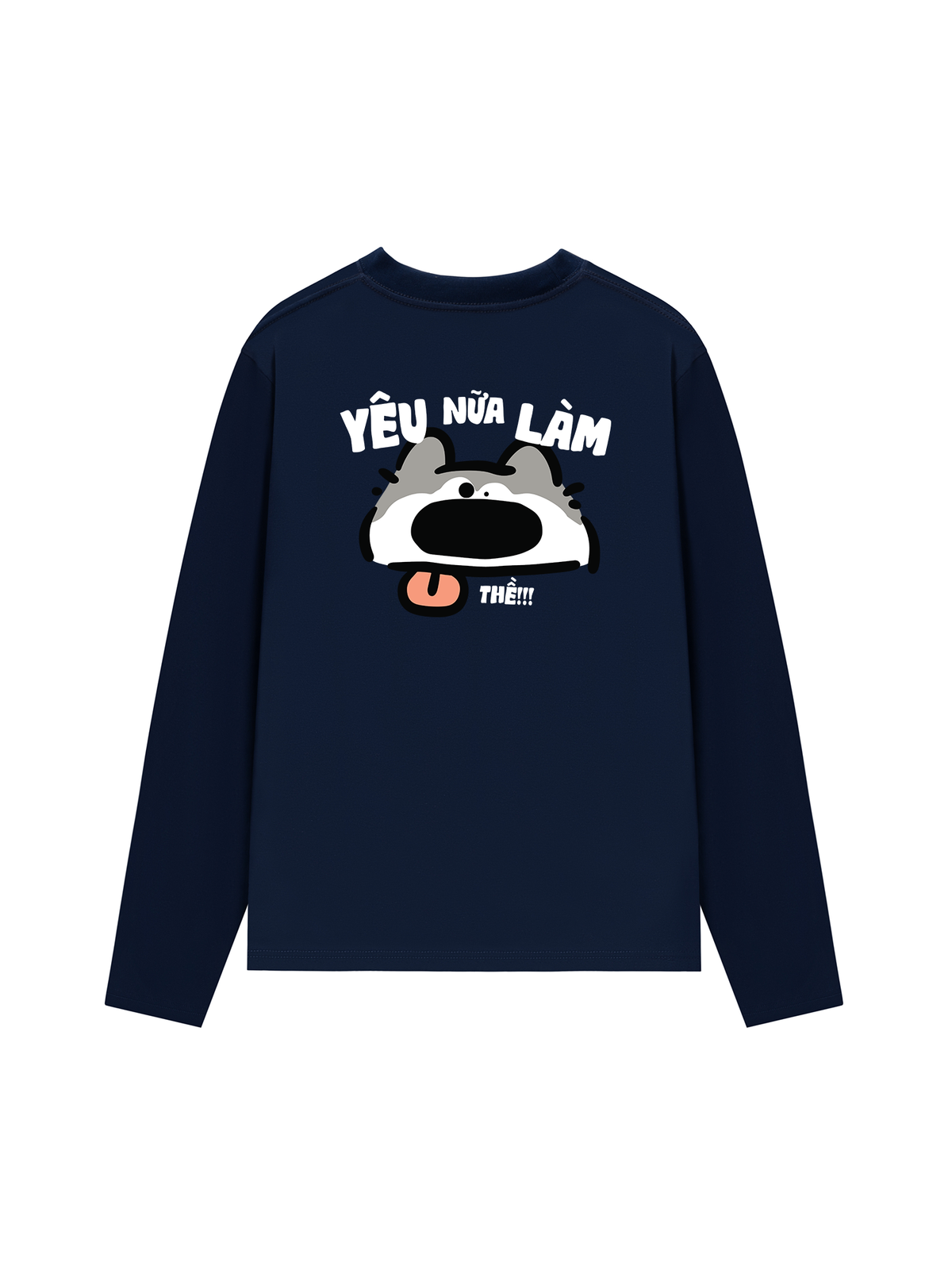Áo Dài Tay Yêu Nữa Làm Chó