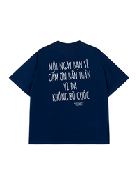 Áo Thun Relaxed Fit Cảm Ơn Bản Thân