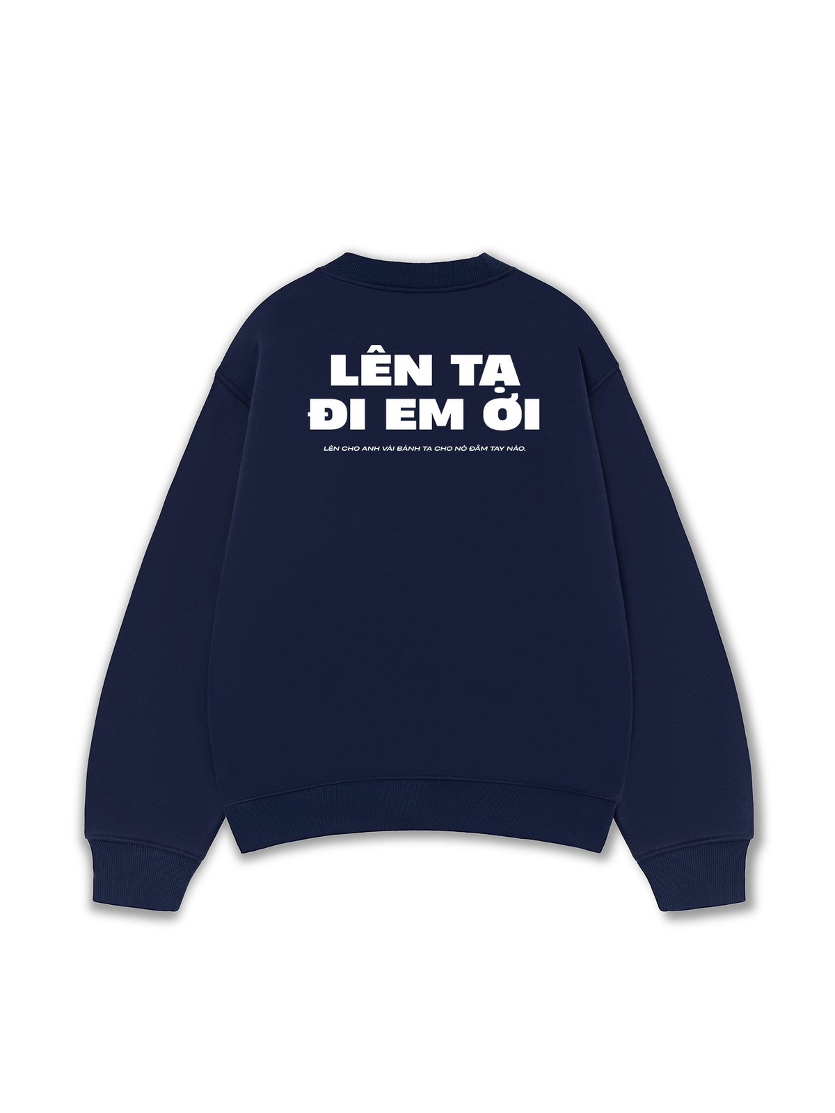 Áo Sweater Nỉ Hai Da Lên Tạ