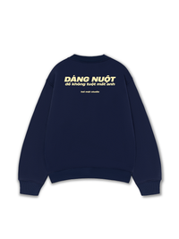 Áo Sweater Nỉ Hai Da Dáng Nuột Không Tuột Mất Anh