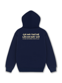 Áo Hoodie Nỉ Hai Da Đè Lên Em