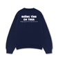 Áo Sweater Nỉ Hai Da Đường Tình Em Thua