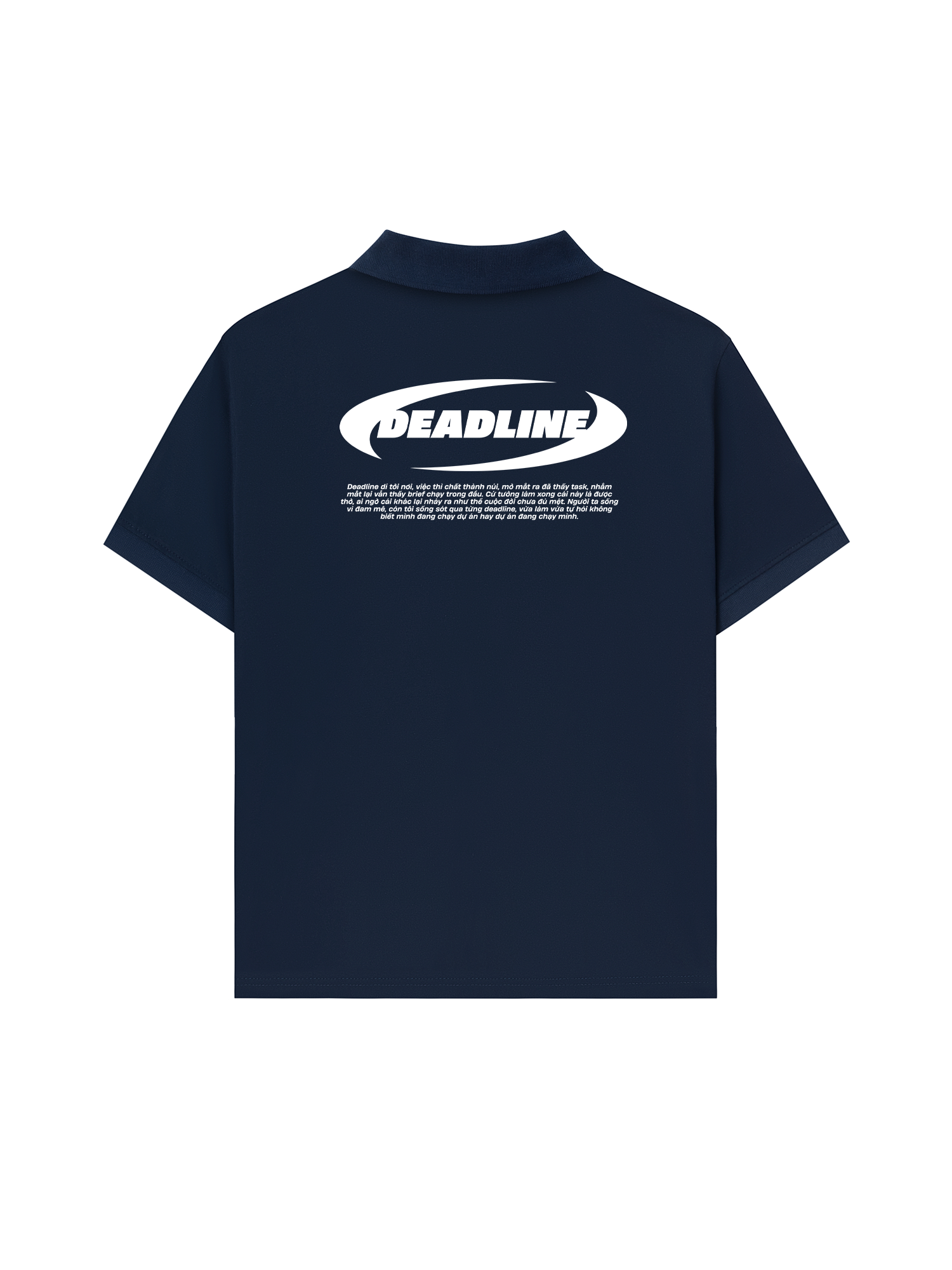 Áo Polo Relaxed Fit Deadline Dí Tới