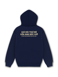 Áo Hoodie Nỉ Hai Da Đè Lên Anh