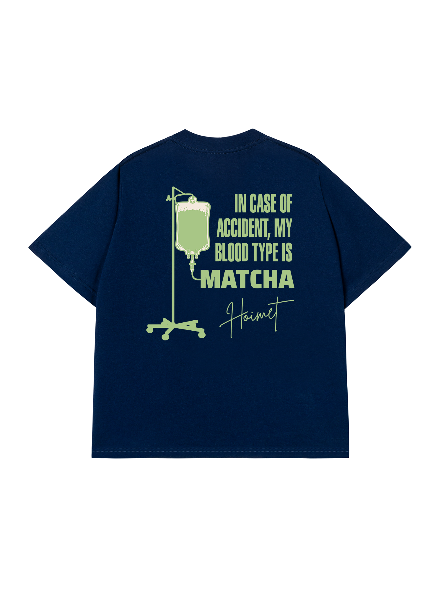Áo Thun Relaxed Fit Blood Type Is Matcha