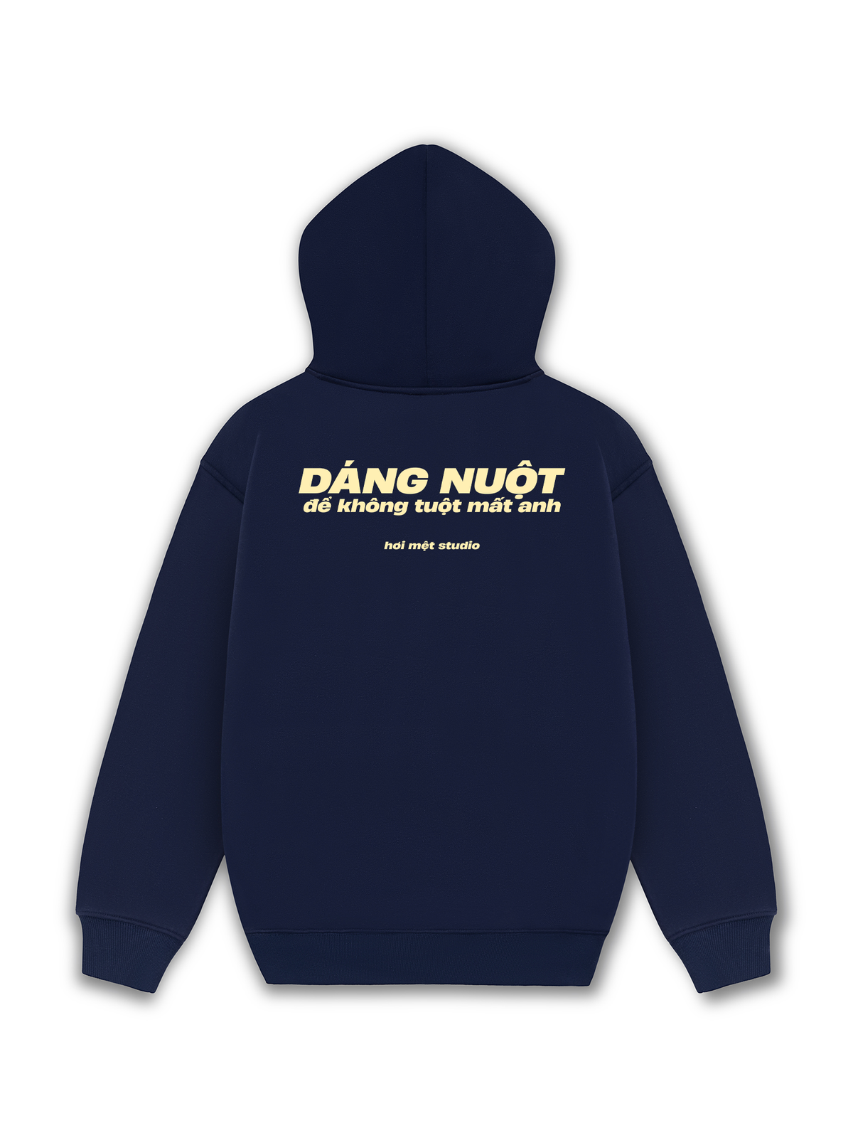 Áo Hoodie Nỉ Hai Da Dáng Nuột Không Tuột Mất Anh