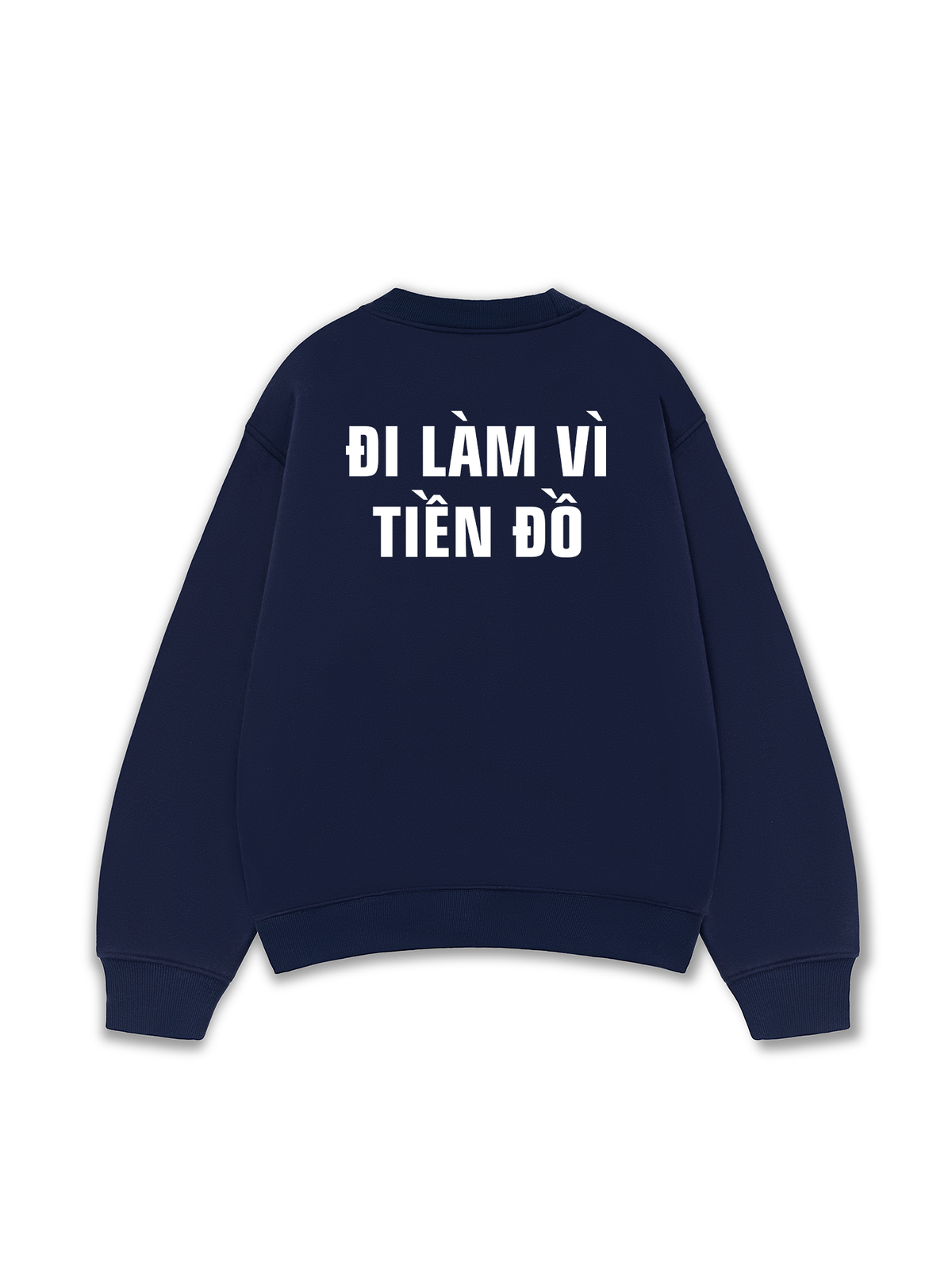 Áo Sweater Nỉ Hai Da Đi Làm Vì Tiền Đồ
