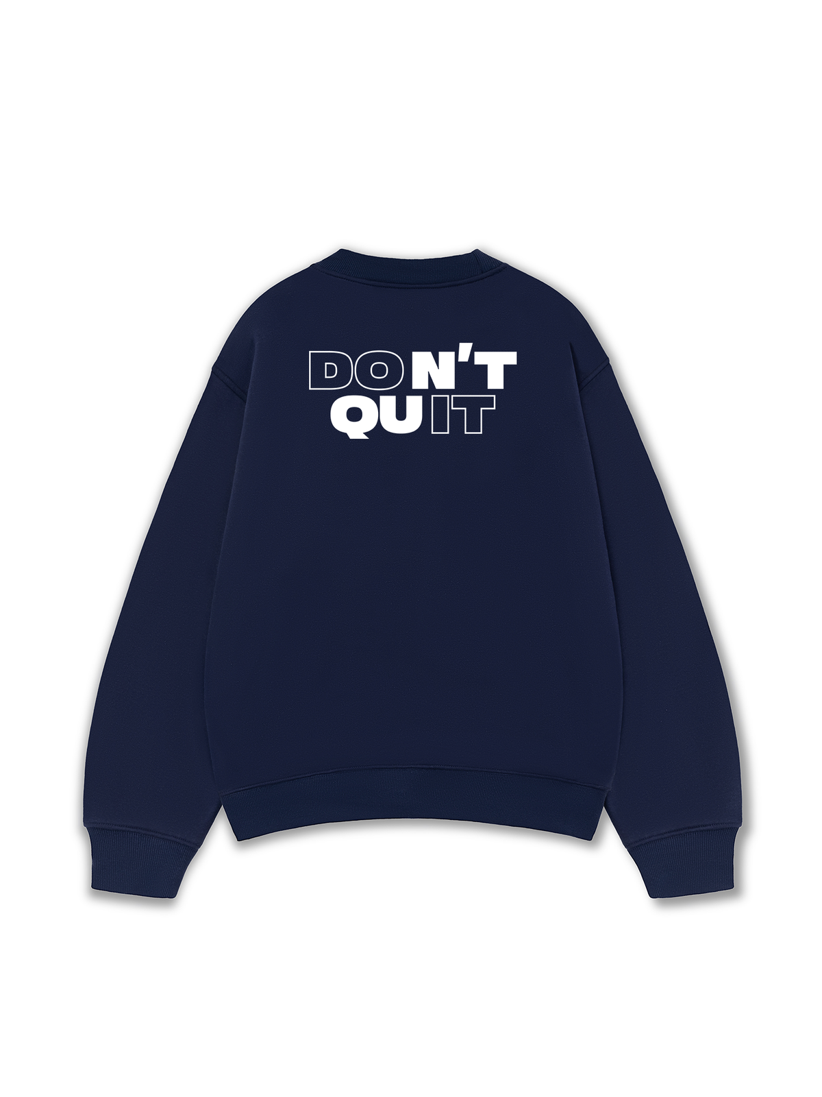 Áo Sweater Nỉ Hai Da Don't Quit