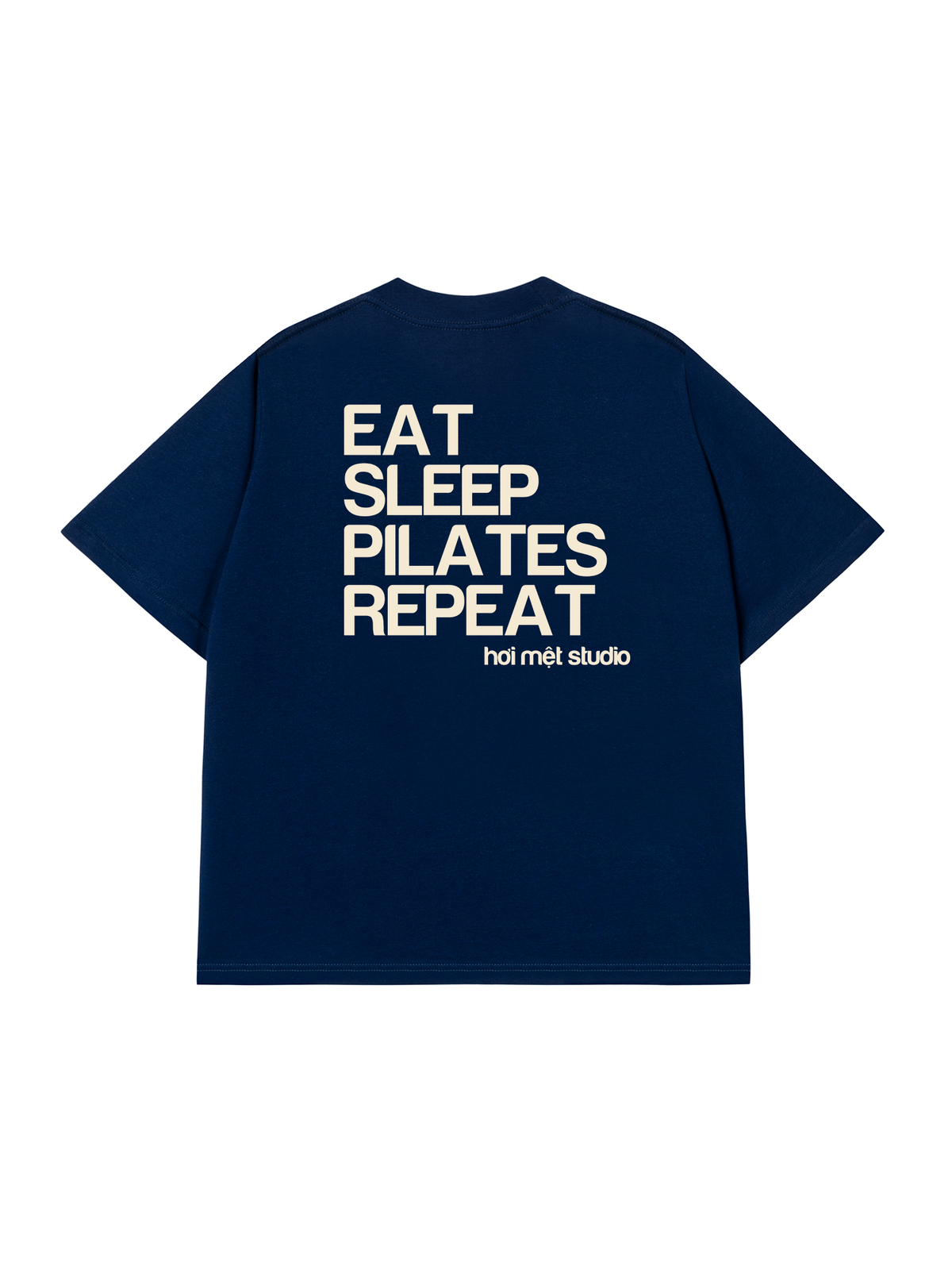 Áo Thun Relaxed Fit Eat Sleep Pilates Repeat