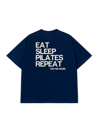 Áo Thun Relaxed Fit Eat Sleep Pilates Repeat