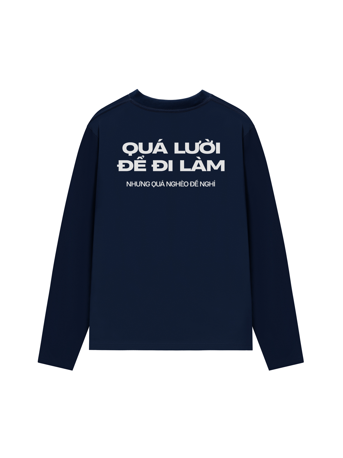 Áo Dài Tay Quá Lười Để Đi Làm