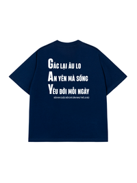 Áo Thun Relaxed Fit Gác Lại Âu Lo
