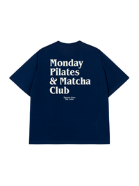 Áo Thun Relaxed Fit Monday Pilates & Matcha