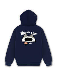 Áo Hoodie Nỉ Hai Da Yêu Nữa Làm Chó