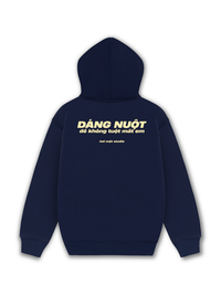 Áo Hoodie Nỉ Hai Da Dáng Nuột Không Tuột Mất Em