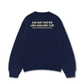 Áo Sweater Nỉ Hai Da Đè Lên Anh