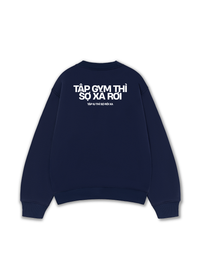 Áo Sweater Nỉ Hai Da Xà Rơi