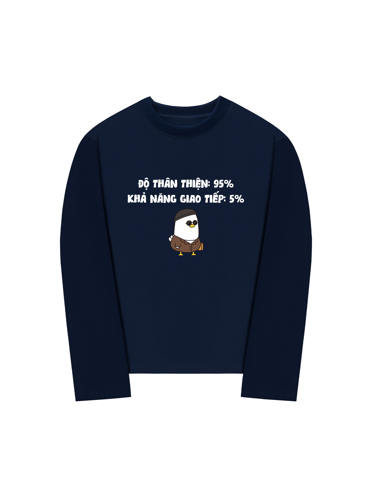 Áo Dài Tay Độ Thân Thiện 95%