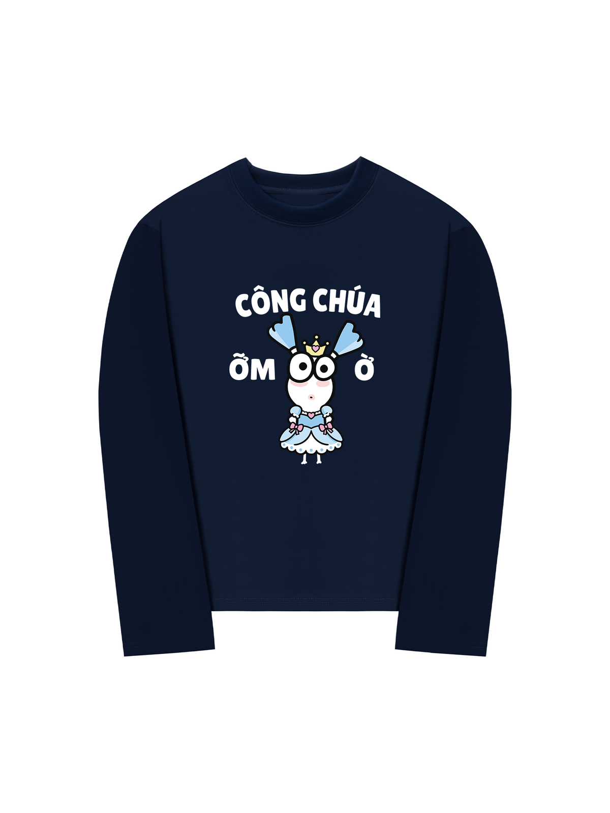 Áo Dài Tay Công Chúa Ỡm Ờ