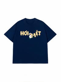 Áo Thun Relaxed Fit Vịt Hơi Mệt
