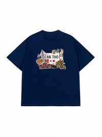 Áo Thun Relaxed Fit Du lịch Cần Thơ