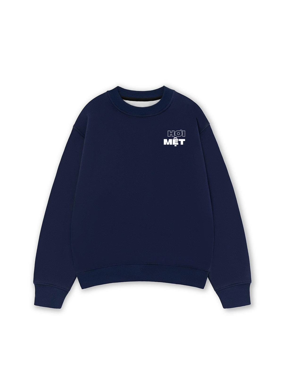 Áo Sweater Nỉ Hai Da Don't Quit
