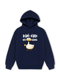 Áo Hoodie Nỉ Hai Da Khó Chịu Vô Cùng