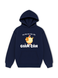 Áo Hoodie Nỉ Hai Da Dự Án Ma Của Tôi Giảm Cân