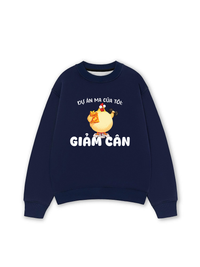 Áo Sweater Nỉ Hai Da Dự Án Ma Của Tôi Giảm Cân