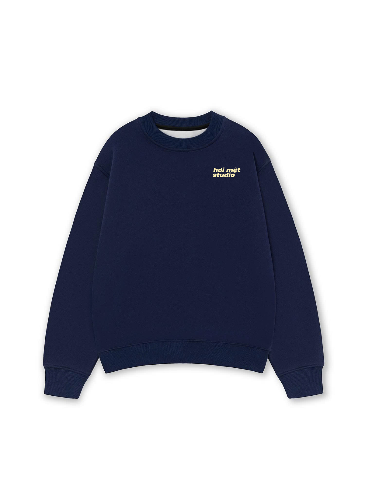Áo Sweater Nỉ Hai Da Dáng Nuột Không Tuột Mất Em