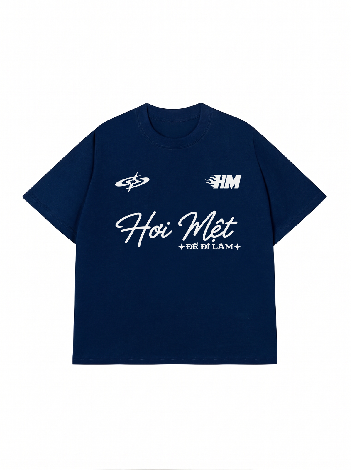 Áo Thun Relaxed Fit Hơi Mệt Để Đi Làm
